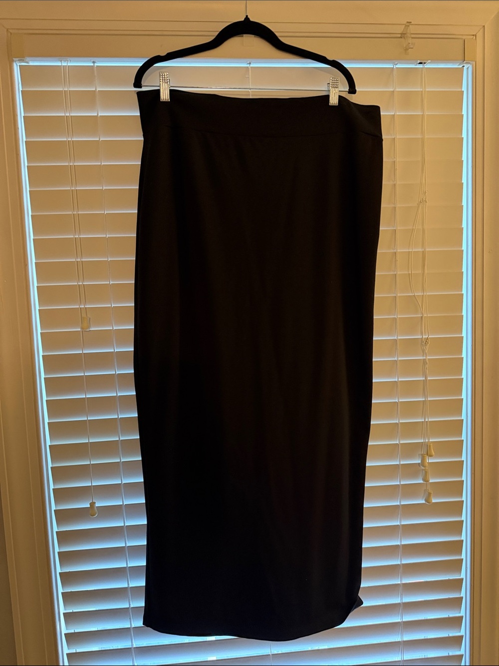 bryn Walker Black Maxi Skirt